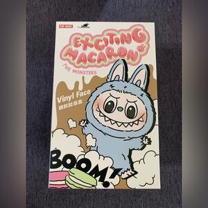 AUTHENTIC Pop Mart Labubu Exciting Macaron SESAME BEAN UNOPENED!! BRAND NEW!!